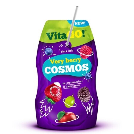 Mixed berry juice, 200 ml, Vitago