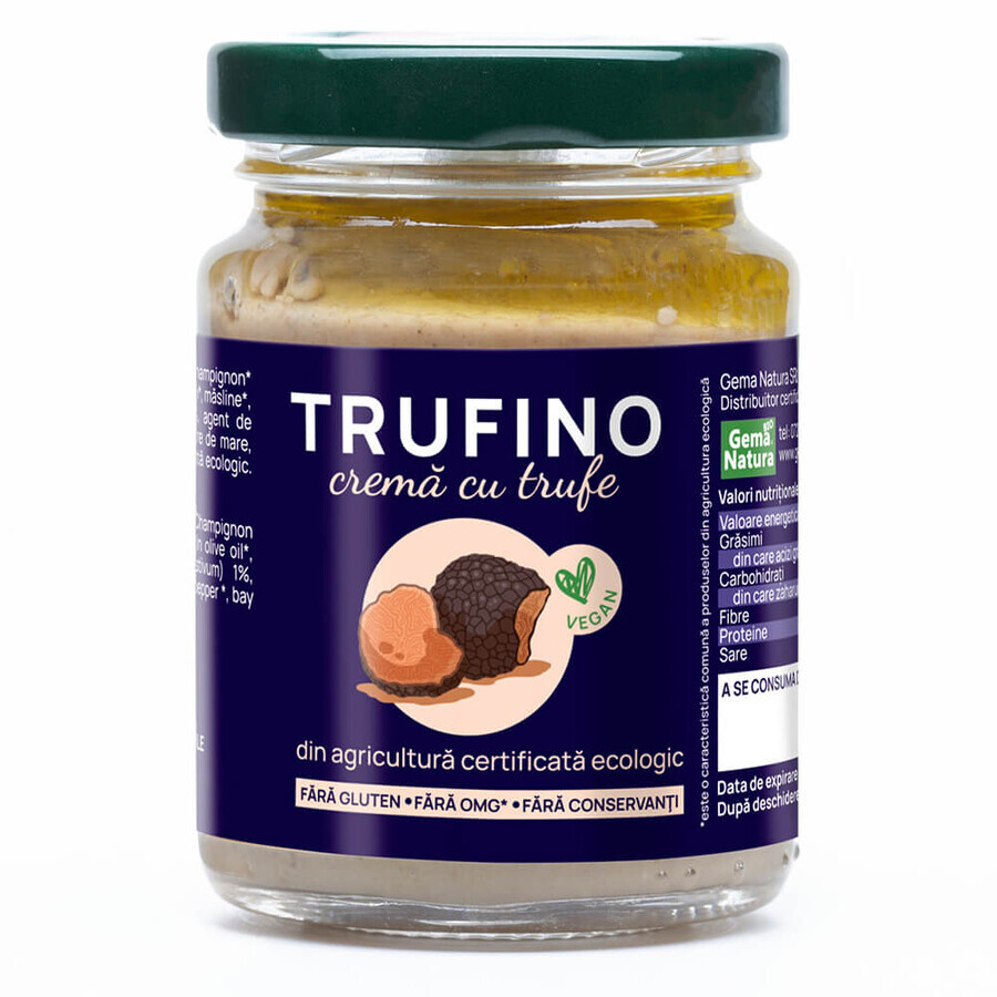 Trufino Organic truffle cream, 85 g, Gema Natura