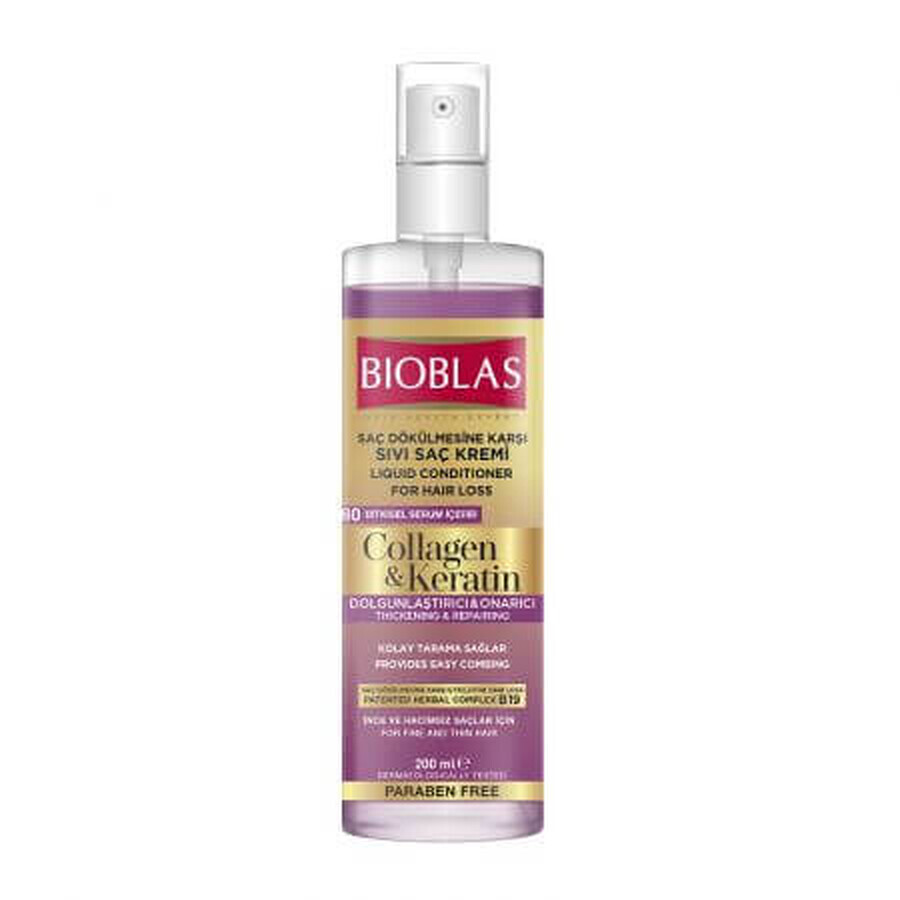 Haarconditioner Vloeibaar Collageen, 200 ml, Bioblas