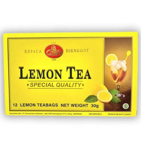 Thé au citron, 12 sachets, Kepala Djenggot