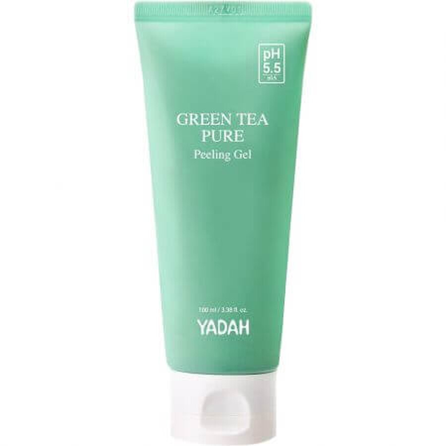 Gel gommant pur au thé vert, 100 ml, Yadah