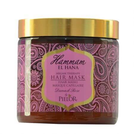 Hair mask Damask Rose, 500 ml, Pielor Hammam