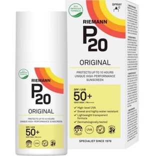 Transparent Spray P20 Sun Protection SPF50, 175 ml, Riemann