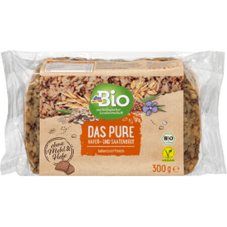 DmBio-Brot mit Hafer und Samen ECO, 300 g