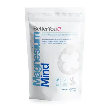 Magnesium badvlokken, Magnesiumvlokken Mind , emotioneel evenwicht, ontspanning en spierverzachtend, 750 g, BetterYou