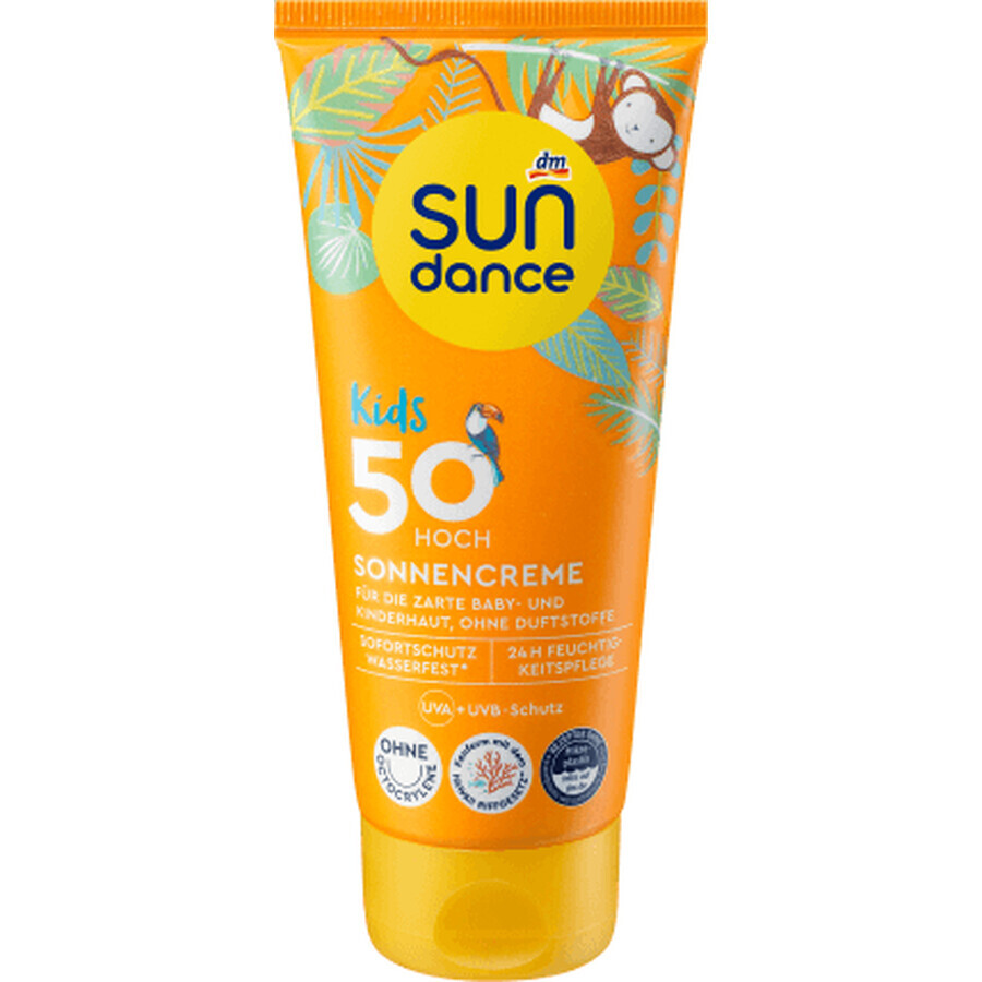 Sundance Kinderzonnebrandcrème, SPF 50, 100 ml