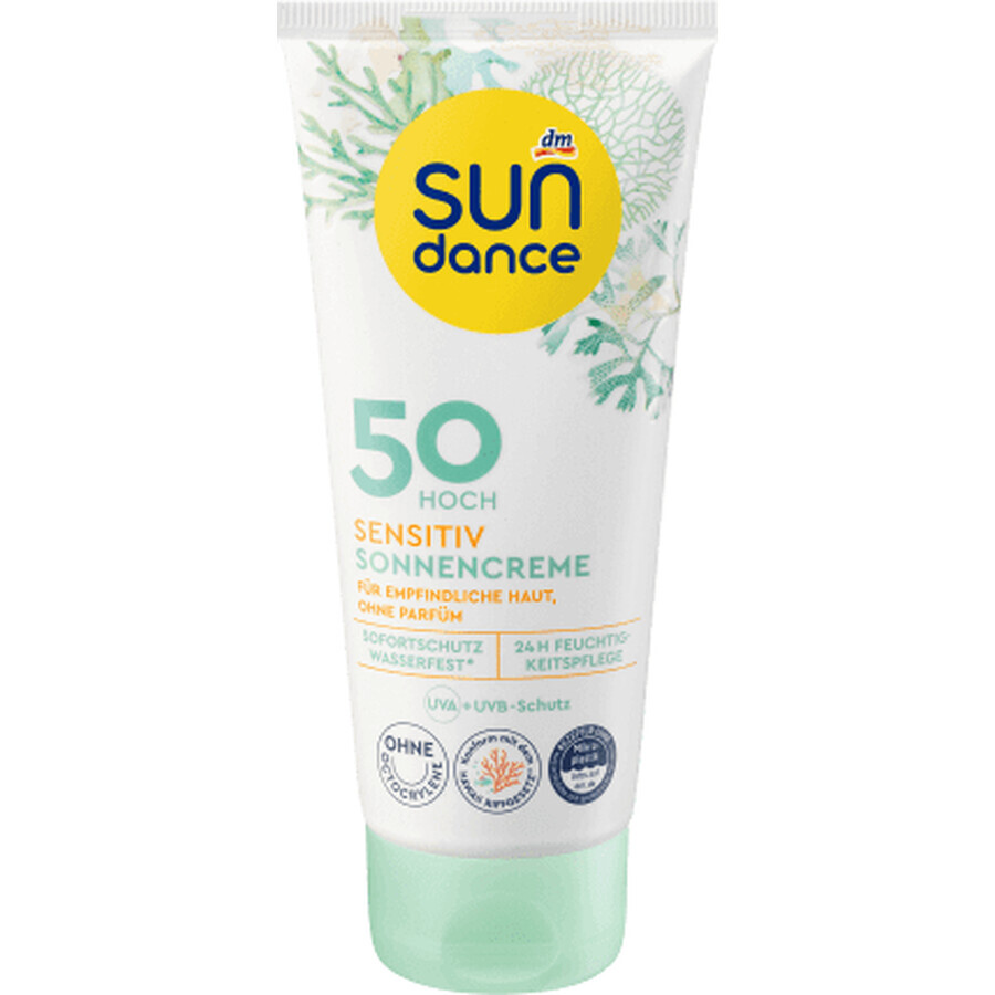 Sundance Sunscreen for Sensitive Skin, SPF 50, 100 ml