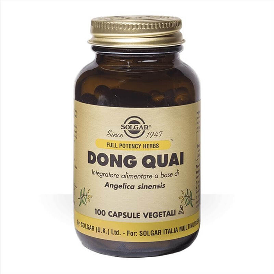 Dong Quai, 100 capsules, Solgar