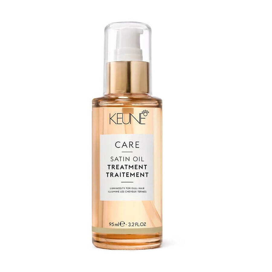 Satin Oil Care haar gladmakende treatment olie, 95 ml, Keune