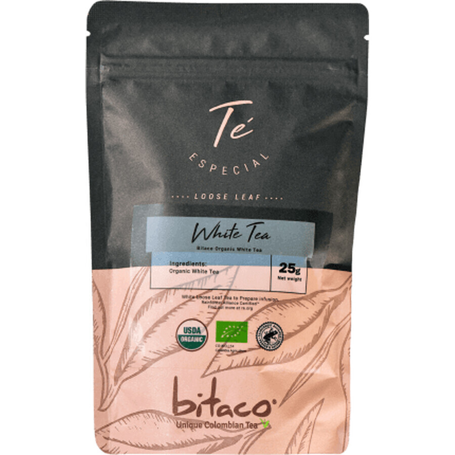 Bitaco Thé blanc en vrac Eco, 25 g