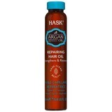 Hask Herstellende haarolie met arganolie, 18 ml