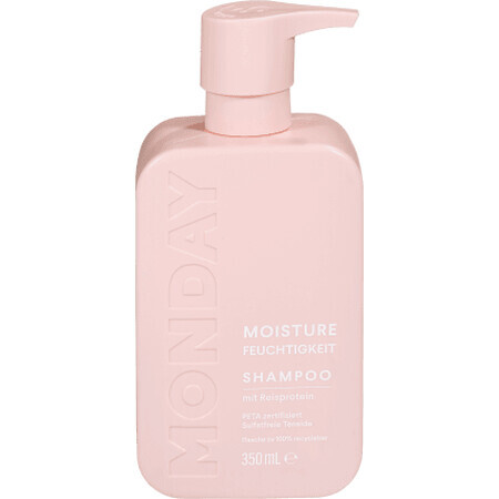 Monday Shampoo idratante con proteine dell'avena, 350 ml