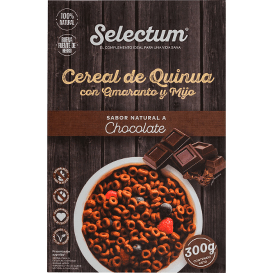 Perfect foods Quinoa cereal with millet and chocolate, 300 g