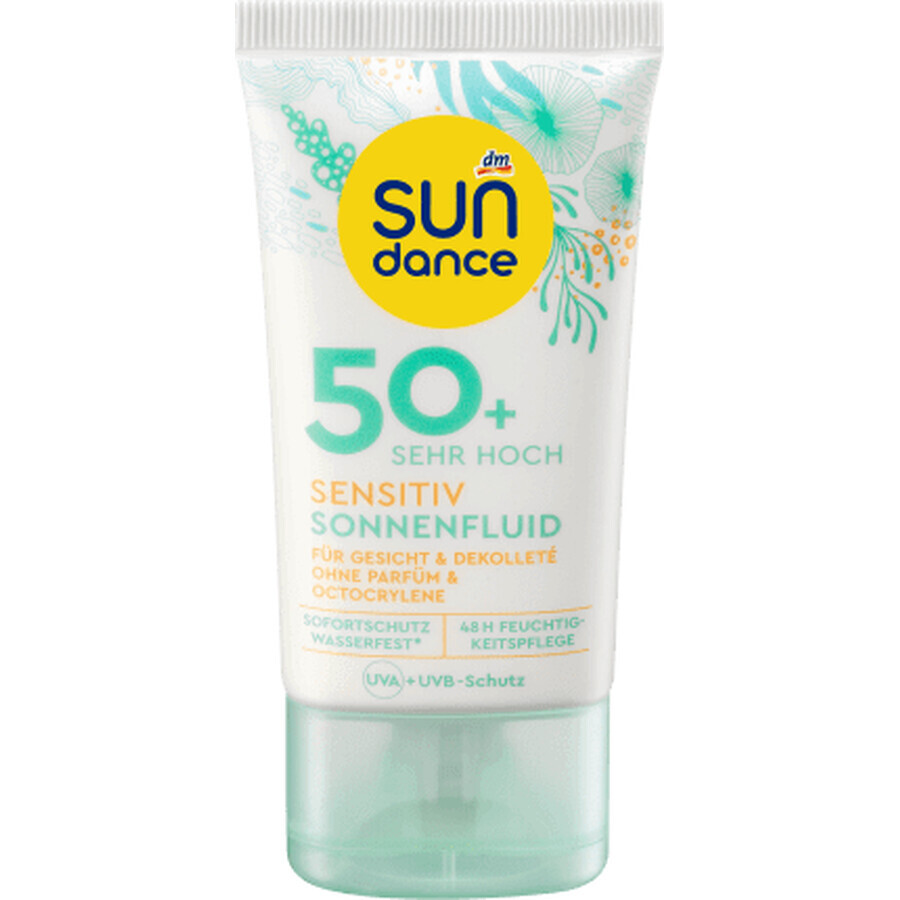 Sundance Zonnebrandcrème SPF 50 voor de Gevoelige Huid, 50 ml