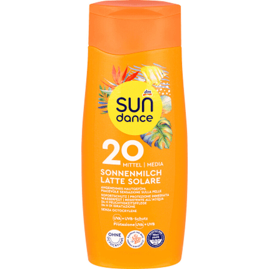 Sundance Latte corpo con protezione solare SPF 20, 200 ml