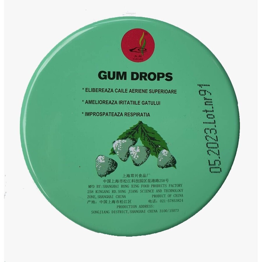 Dropsuri contra tusei, 70 g, China