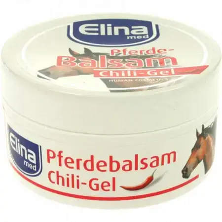 Horse Balm Activ anti-rheumatic cream in gel form with chilli 150 ml, Elina 