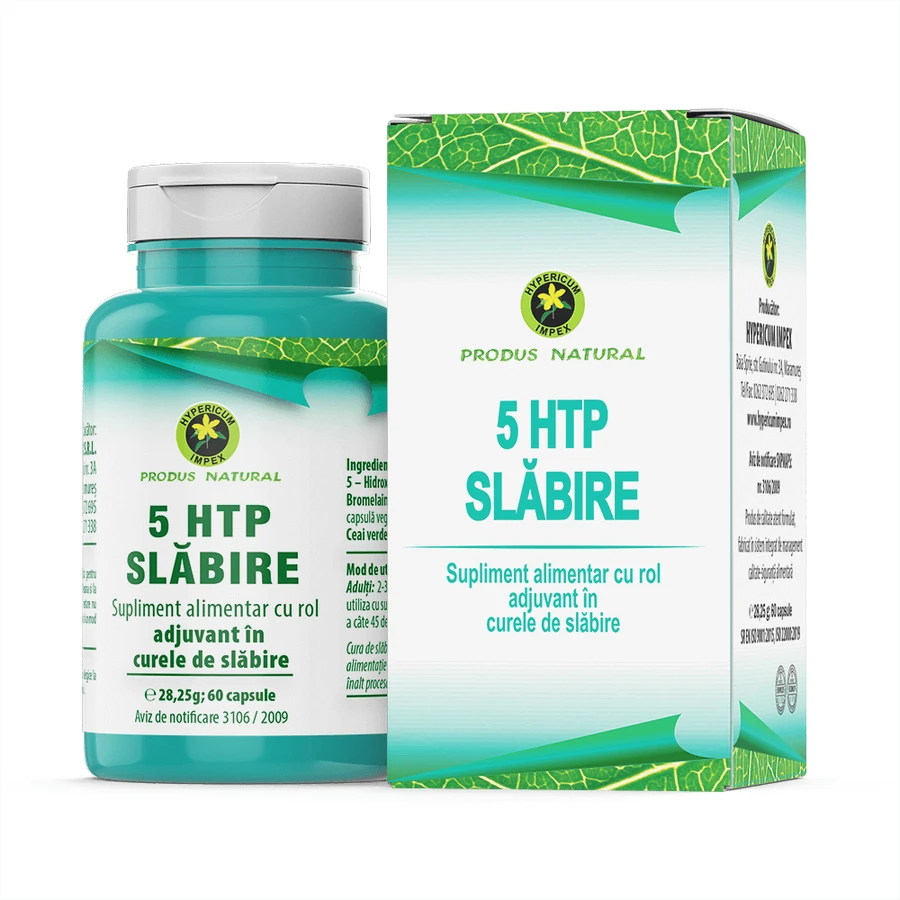 5 HTP zum Abnehmen, 60 Kapseln, Hypericum