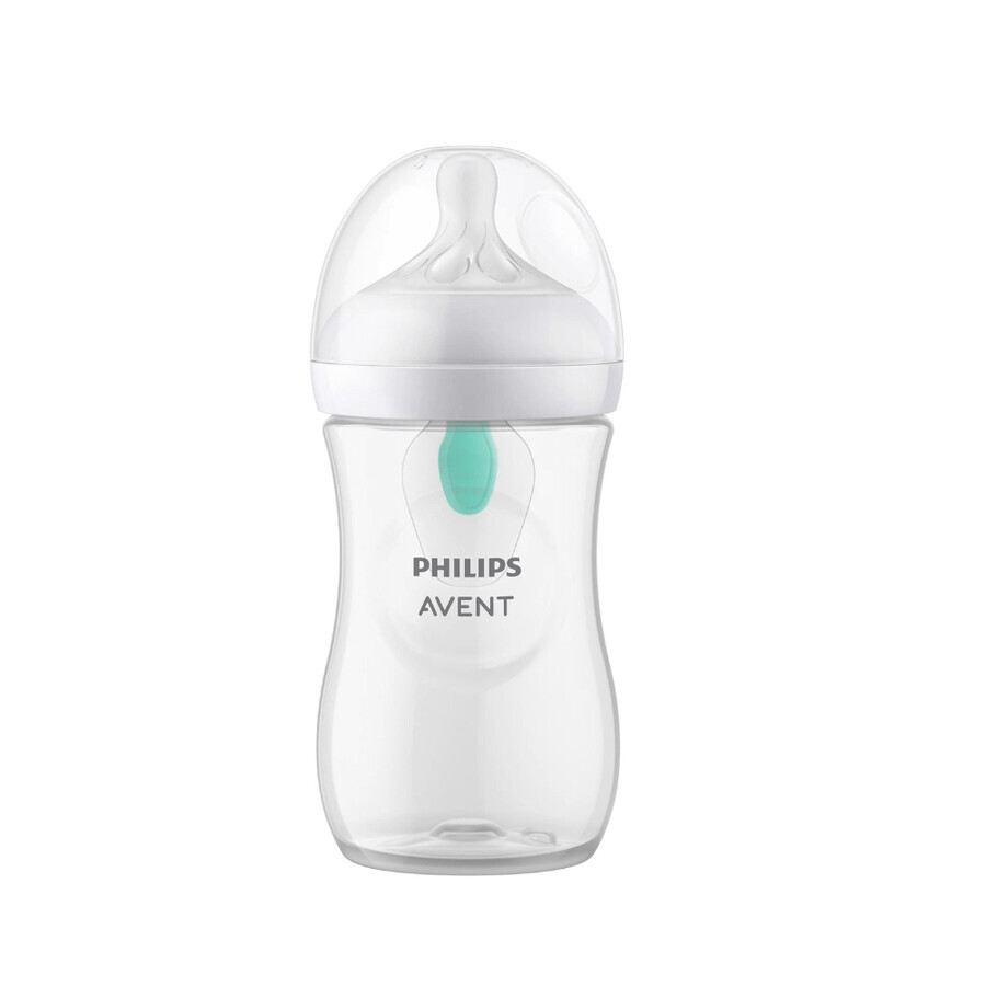 Biberon con dispositivo anticolica Natural Response, 1 mese+, 260 ml, Philips Avent