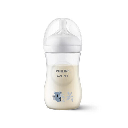 Biberon Natural Response, 1 mese+, 260 ml, Koala Bear, Philips Avent