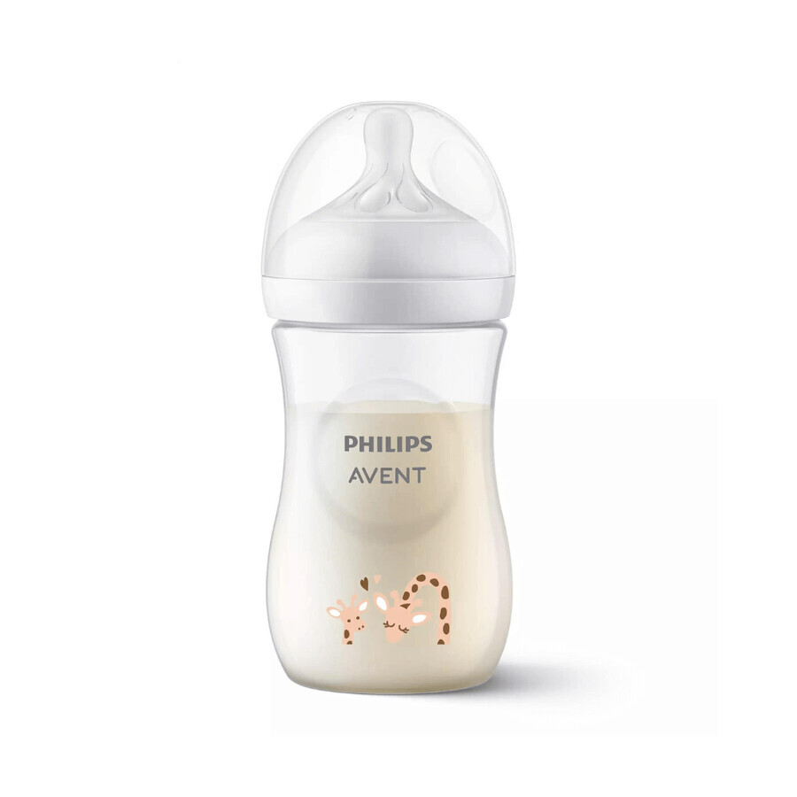 Natural Response Bottle, 260 ml, Giraffe, Philips Avent