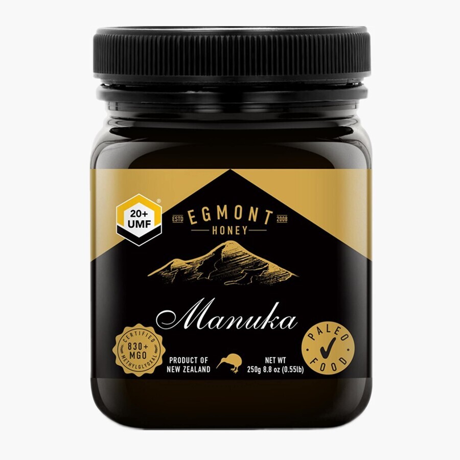 Manuka Honing UMF 20+, MGO 829+, 250 gr, Egmont