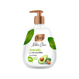 Liquid Soap Avocado and Almond milk Nature Elixir, 300 ml, Teo