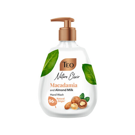 Savon liquide Macadamia et lait d'amande Nature Elixir, 300 ml, Teo