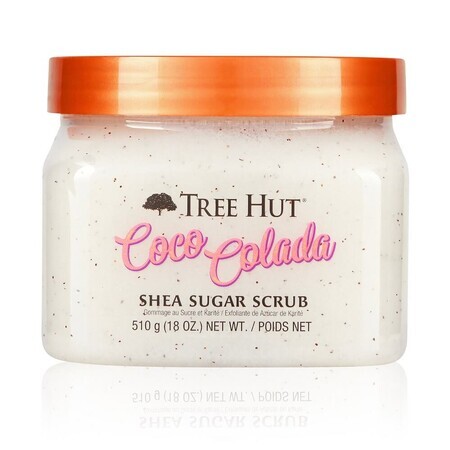 Exfoliërende lichaamsscrub met kokossmaak, 510 g, Tree Hut