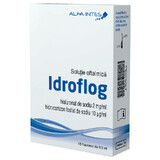 Idroflog Soluzione Oftalmica Monodose, 15 x 0,5 ml, Alfa Intes