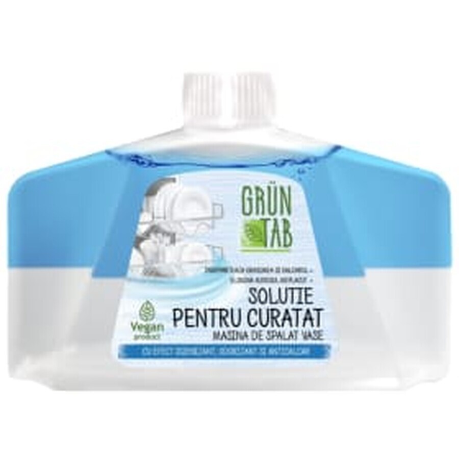 Grün Tab Soluție pentru curățat mașina de spălat vase, 250 ml