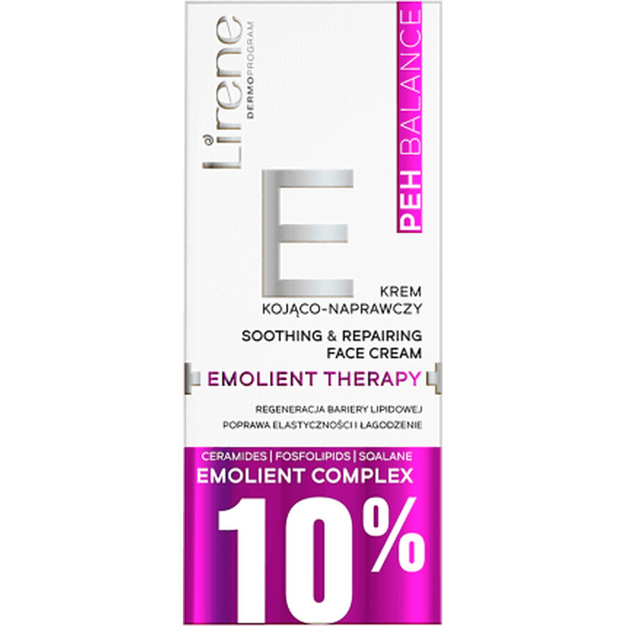 Lirene Emollient Therapy Repairing Face Cream, 50 ml