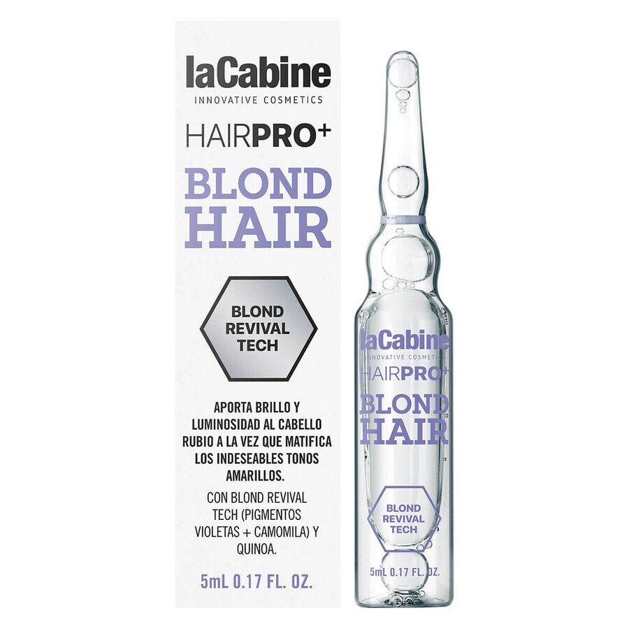 Hairpro Blond Haar ampul, 1 ampul x 5 ml, La Cabine