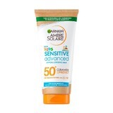 Sensitive Advanced Ambre Solaire Baby Body Lotion, SPF 50+, 175 ml, Garnier