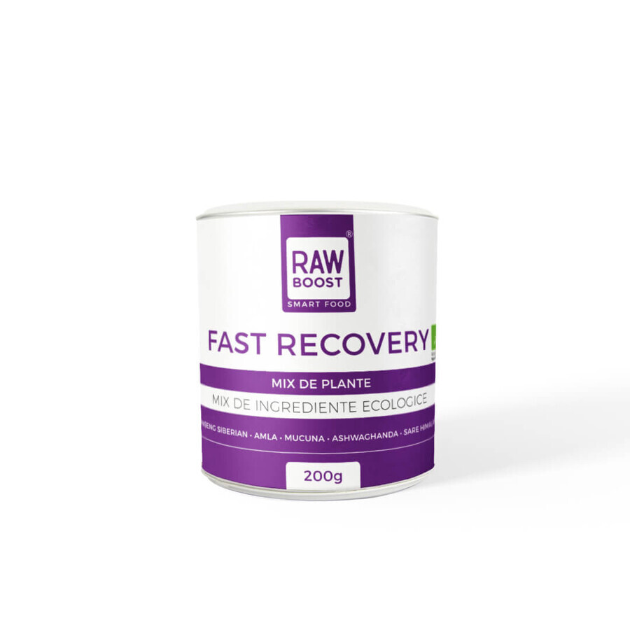 Mix de Plante Fast Recovery, 200 g, Rawboost