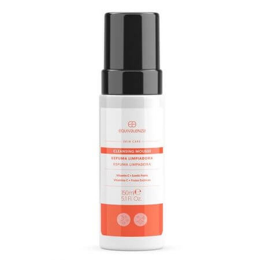 Mousse nettoyante pour le visage à la vitamine C, 150 ml, Equivalenza