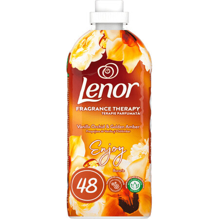 Lenor Balsamo per bucato vaniglia orchidea e ambra dorata 48 lavaggi, 1,2 l