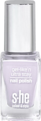 She stylezone color&amp;amp;style Gel-like&#39;n ultra stay nagellak 322/363, 10 ml