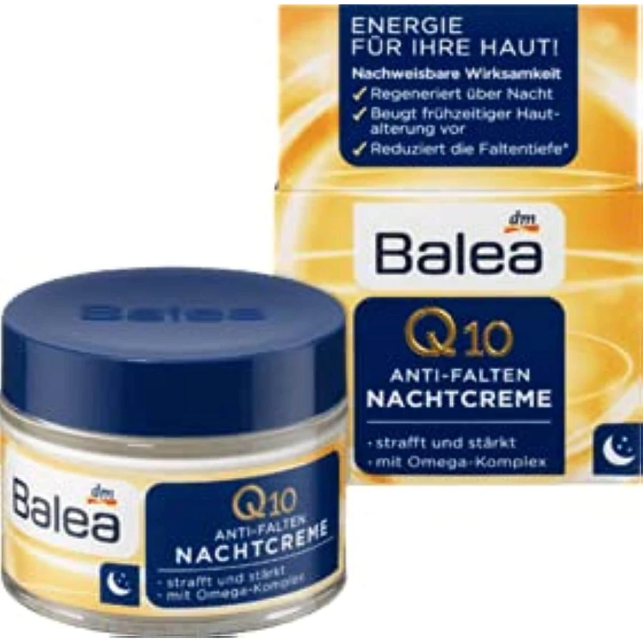Balea Anti-Rimpel Nachtcrème Q10, 50 ml