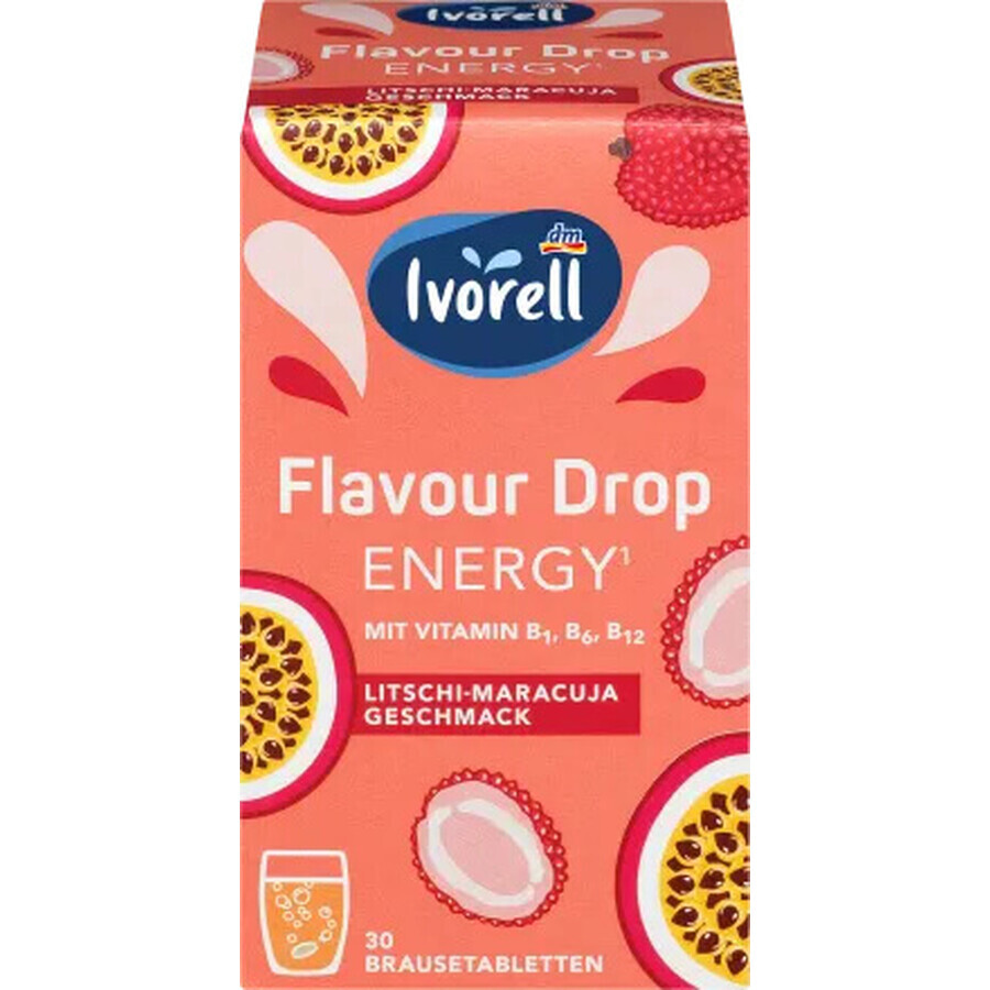 Ivorell bruisende energiedruppels, 66 g, 30 tabletten