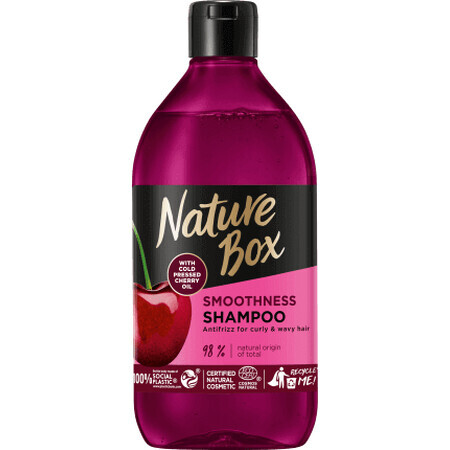 Nature Box Shampoo voor golvend haar Kersen, 385 ml