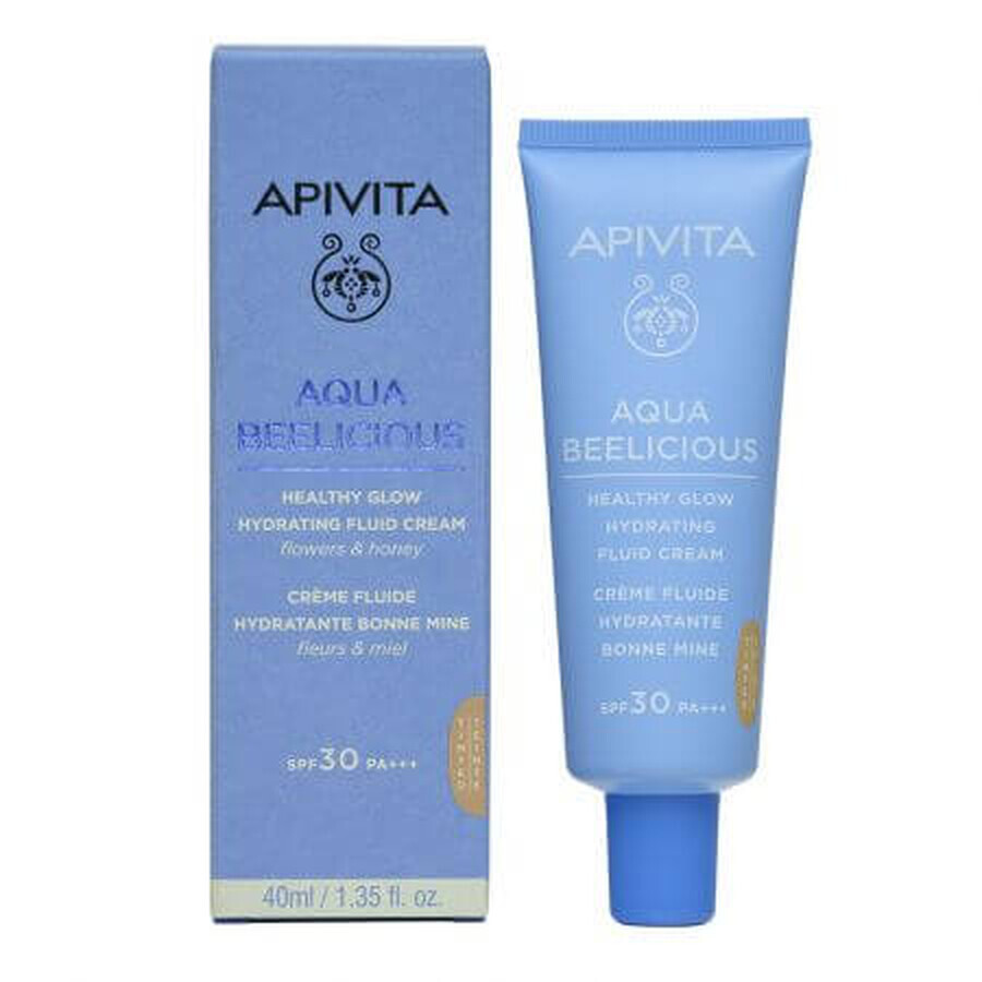 Aqua Beelicious SPF30 Kleurcrème, 40 ml, Apivita