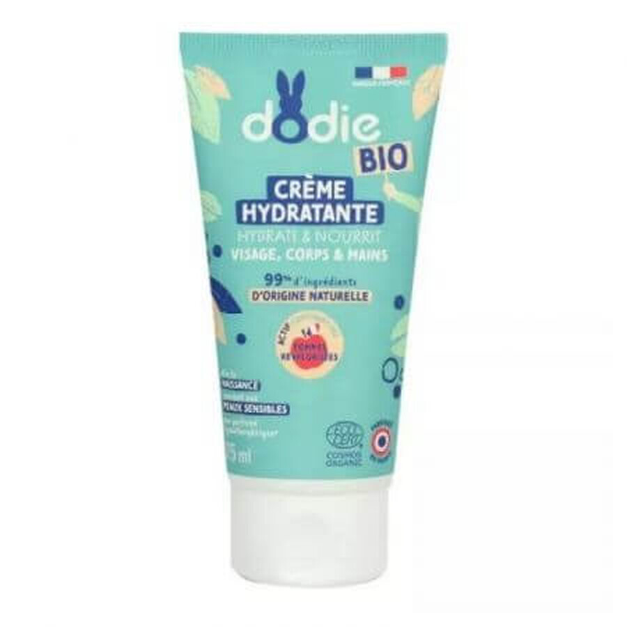 Crema idratante Bio 3 in 1, 75 ml, Dodie