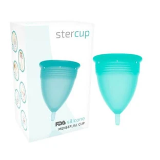 Menstrual cup size L Stercup, Turquoise, 1 piece, Stercup