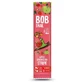 Appel en aardbeien schijfje naturel, 14 g, Bob Slak