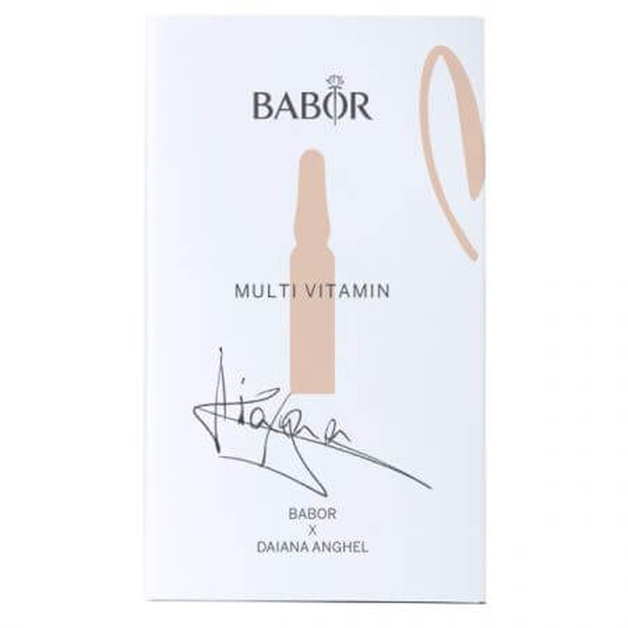 Babor x Daiana Anghel Multi Active Vitamin Fluid Concentrated Vials Regeneration Effect, 7 flacons x 2 ml, Babor