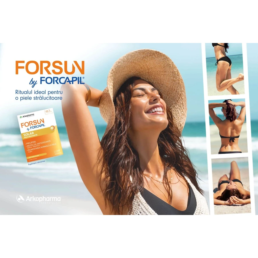 Forcapil Forsun Solar, 30 capsule, Arkopharma