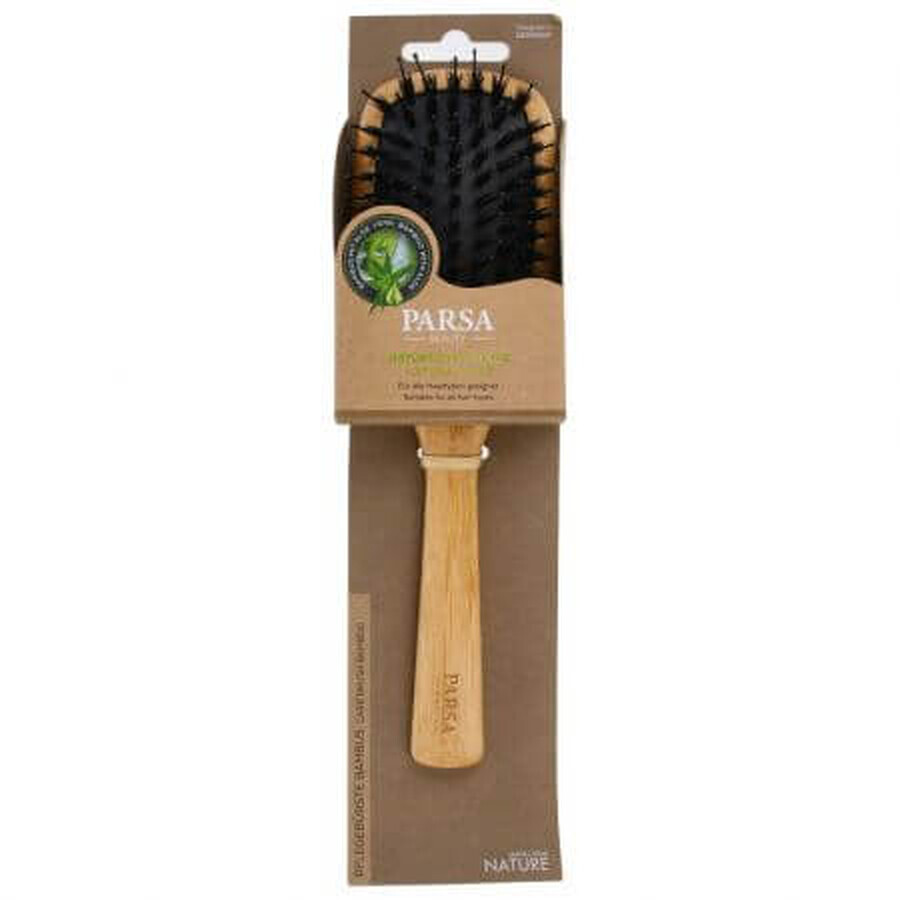 Large hairbrush, wooden, 1 piece, Parsa