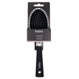 Hair brush Trend Line large oval brush plastic bristles - Silver, 1 piece, Parsa