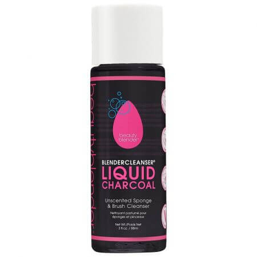 Sapun lichid pentru curatare Charcoal, 90 ml, Beauty Blender